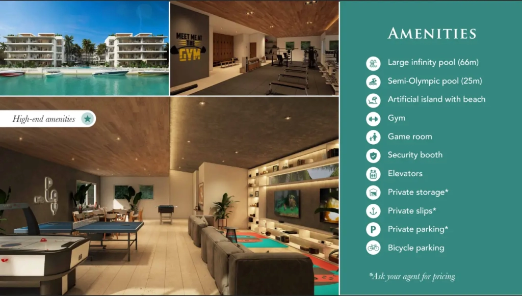 Condos in Puerto Aqua in Puerto Aventuras for sale